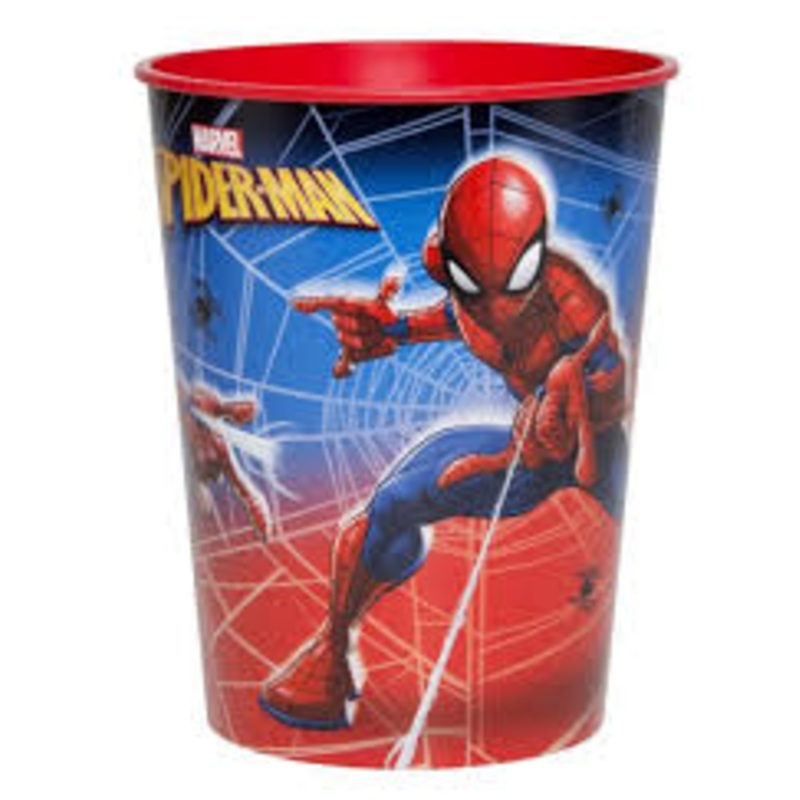 Spiderman 16oz. Plastic Favor Cup