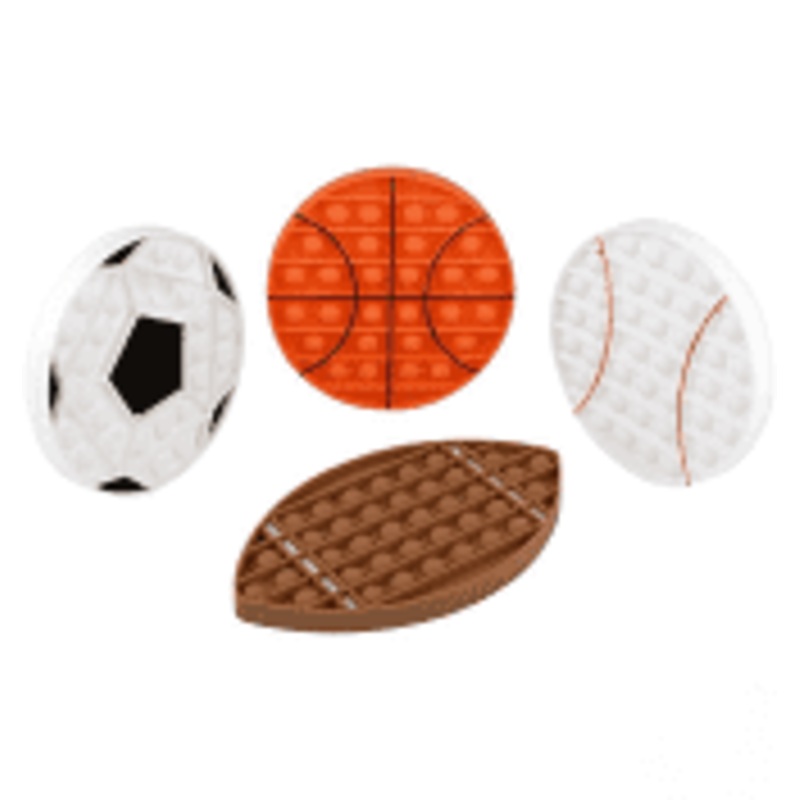 SPORTS BALL BUBBLE POPPER