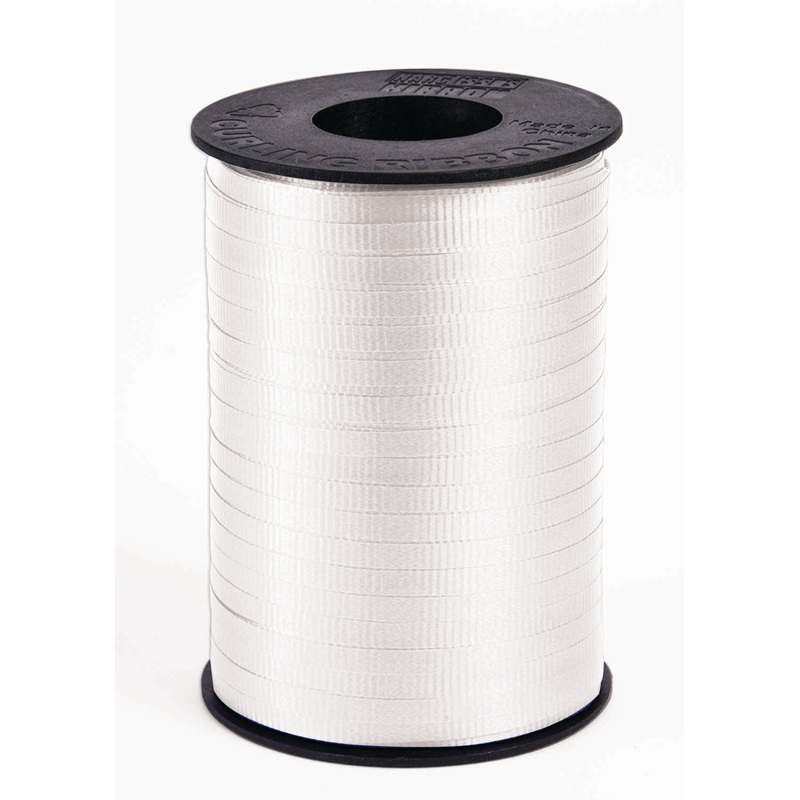 White Curling Ribbon