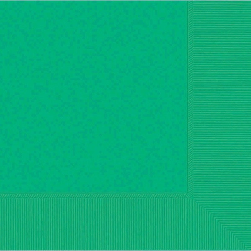 BEVERAGE NAPKINS GREEN      40CNT