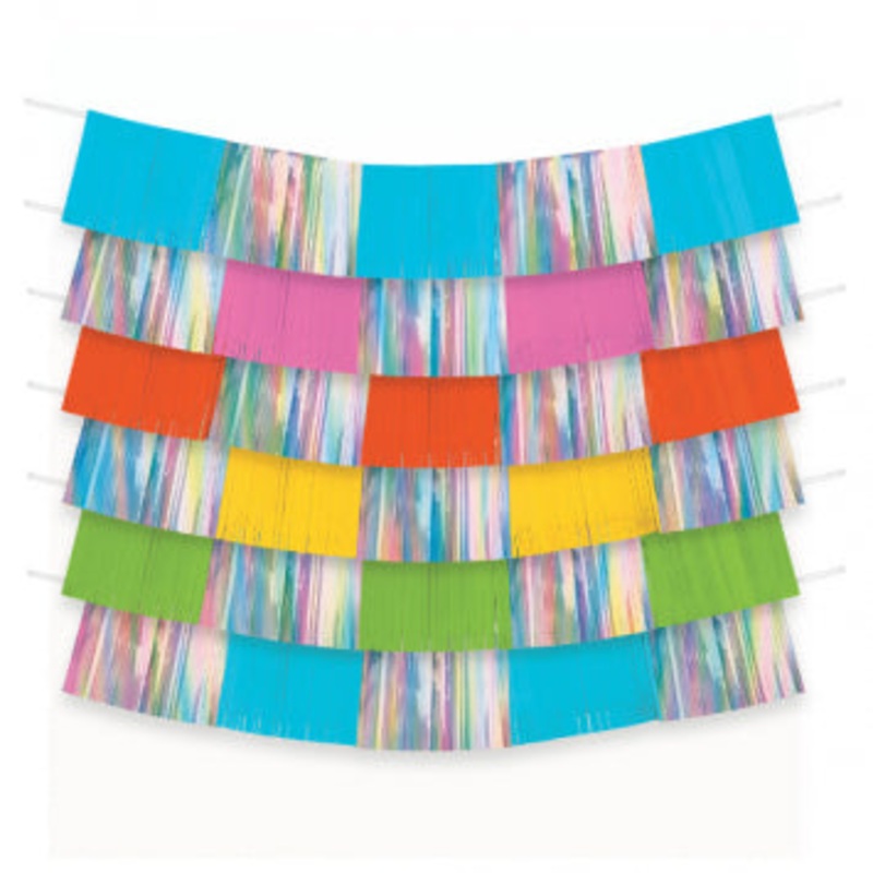 BRIGHT FOIL DECORATING BACKDROP KIT  60"