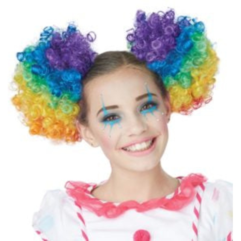 CLOWN PUFFS HAIR CLIPS