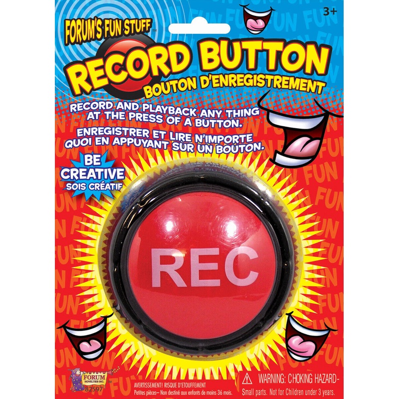 Giant Record Button