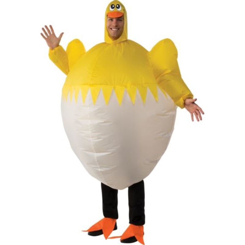 INFLATABLE BABY CHICK COSTUME - ADULT