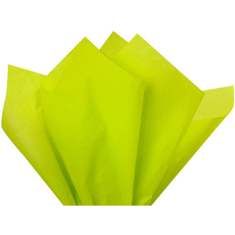 Neon Yellow Tissue Paper