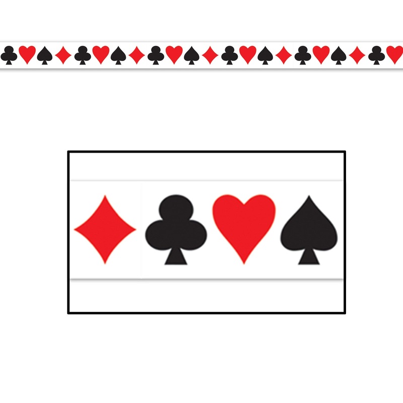 PARTY TAPE - CARD SUIT