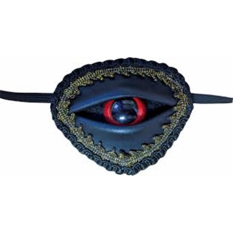 Red Eye Pirate Eye Patch