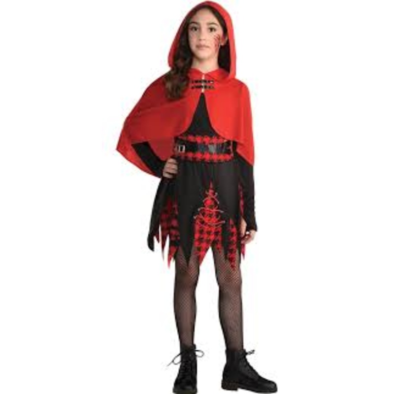 Riding Hood Rebel Child Costume
