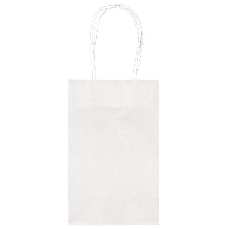 SMALL WHITE GIFT BAG 10 PACK
