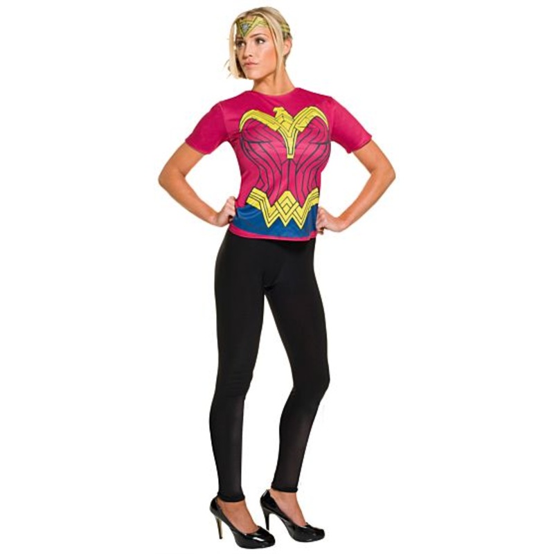 WONDER WOMAN COSTUME TOP - ADULT