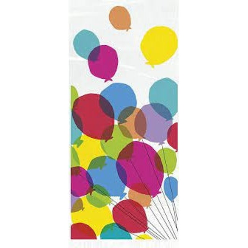 COLORFUL BALLOONS CELL BAGS W/TIES