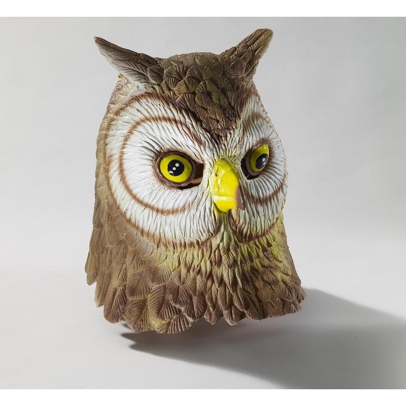 Deluxe Latex Owl Mask - Adult