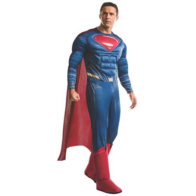 DELUXE SUPERMAN COSTUME - ADULT