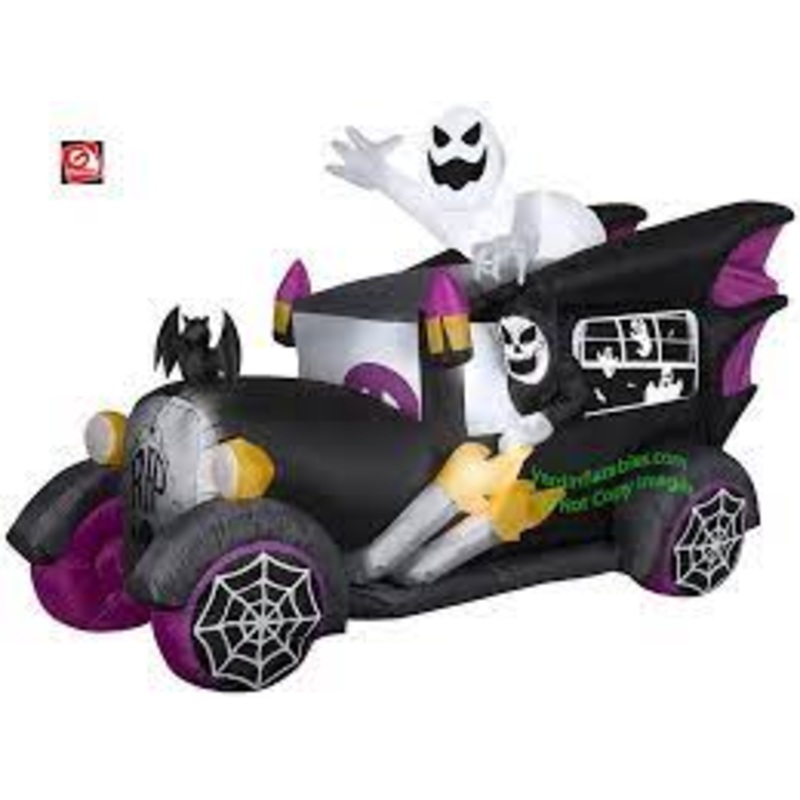 Inflatable Airblown Vintage Hearse