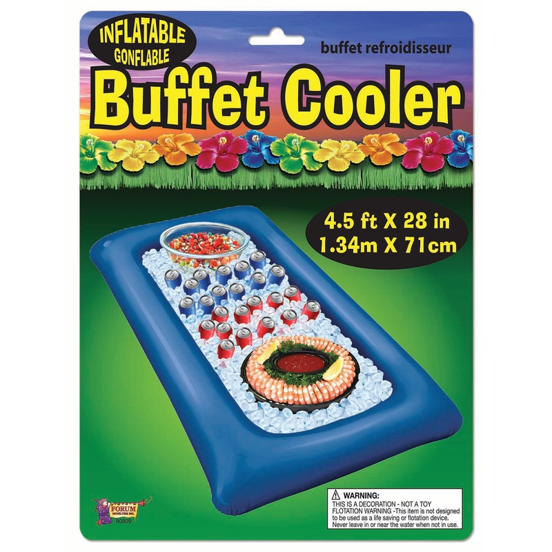 Inflatable Royal Blue Buffet Cooler