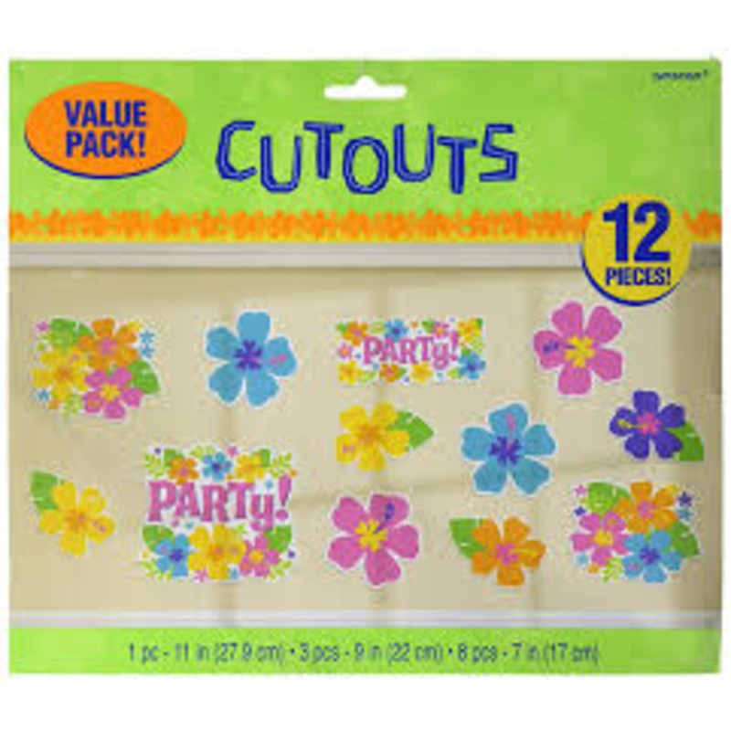 Luau Value Pack Cutouts