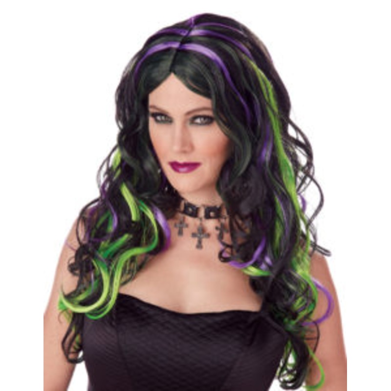 MULTICOLOR WITCH WIG