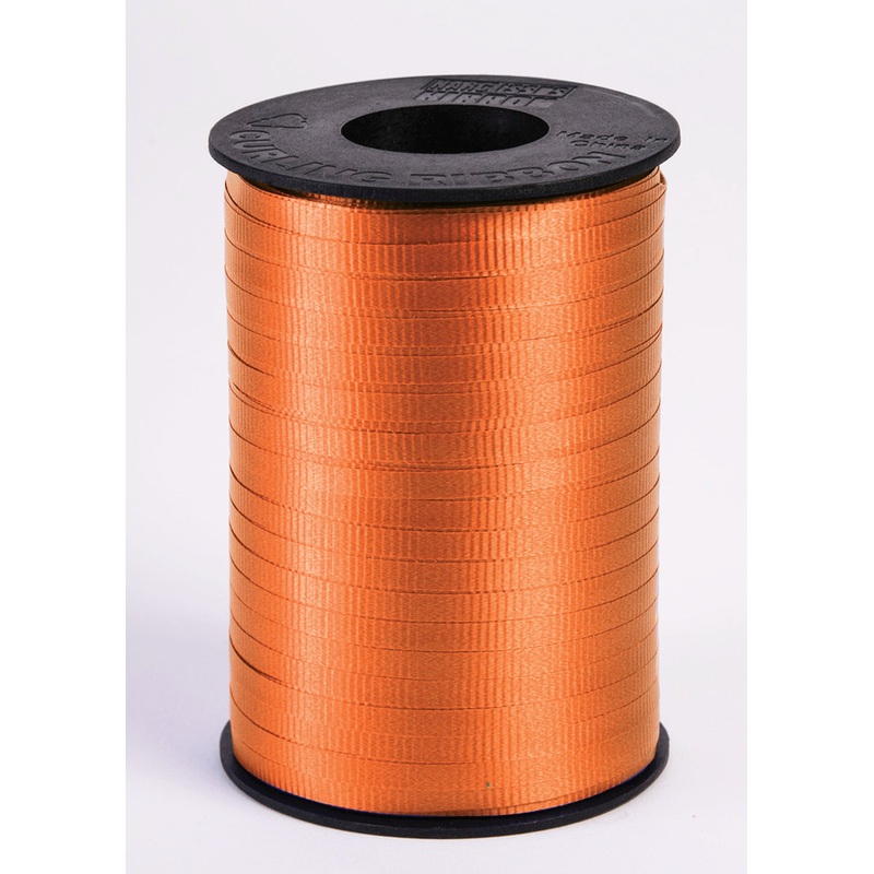 Orange Curling Ribbon