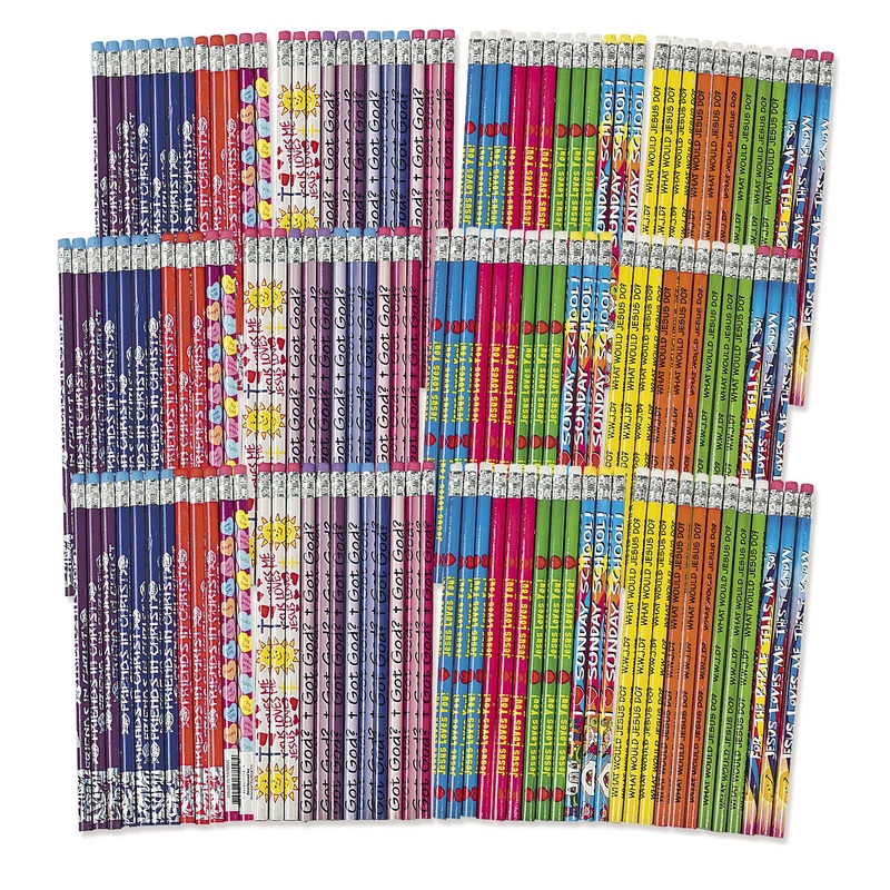 PENCIL - RELIGIOUS ASSORTMENT     100 CT/PKG
