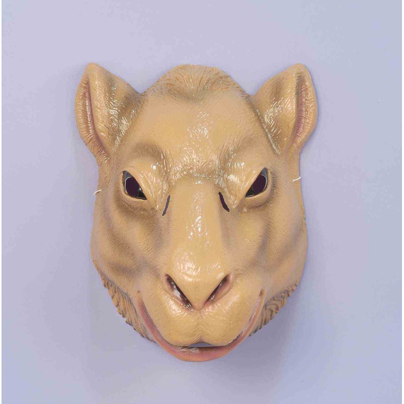 Plastic Camel Mask - Child Sized
