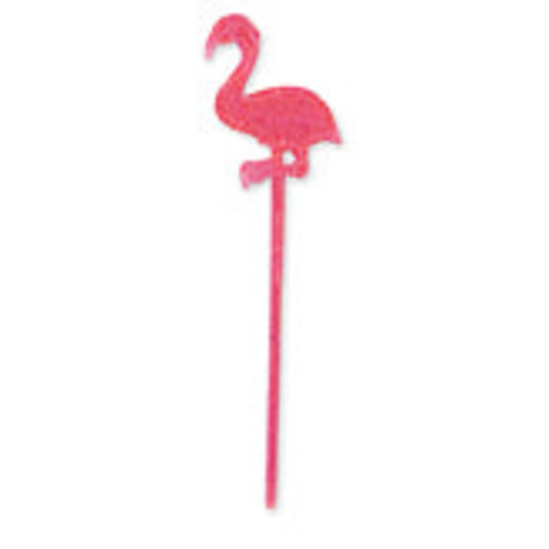 Plastic Flamingo Picks