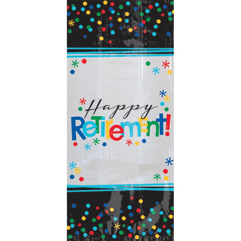 RETIREMENT CELLOPHANE BAGS