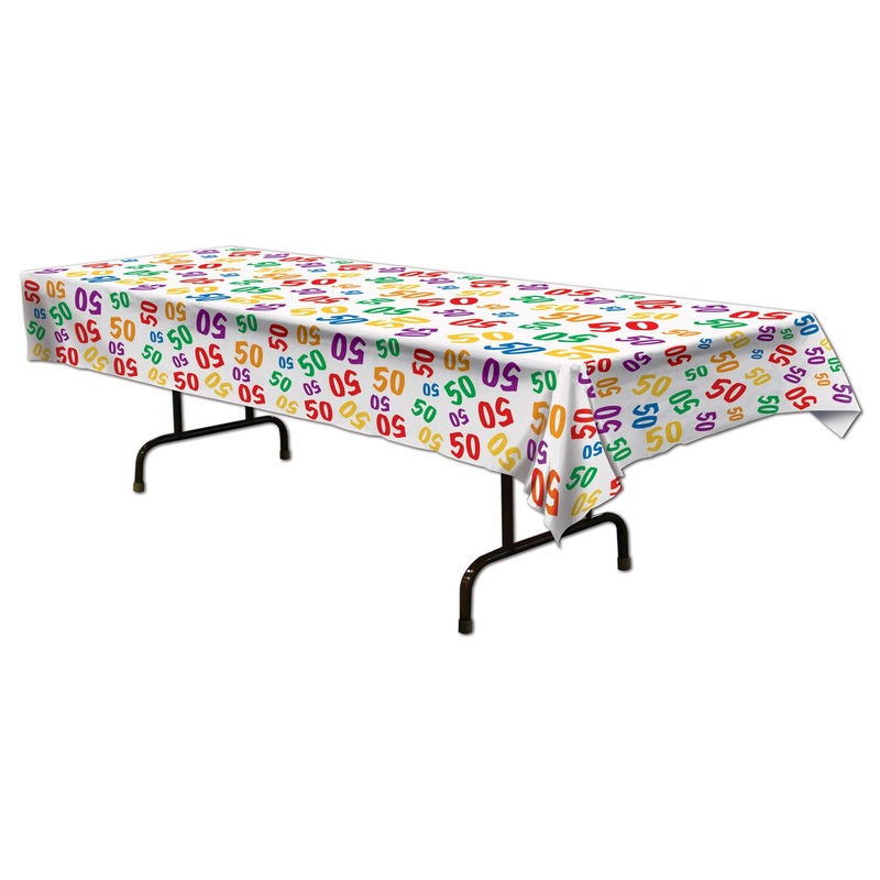 TABLECOVER - 50 BIRTHDAY