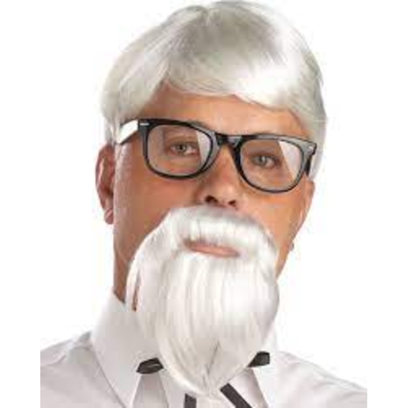 The Colonel Adult Beard and Wig