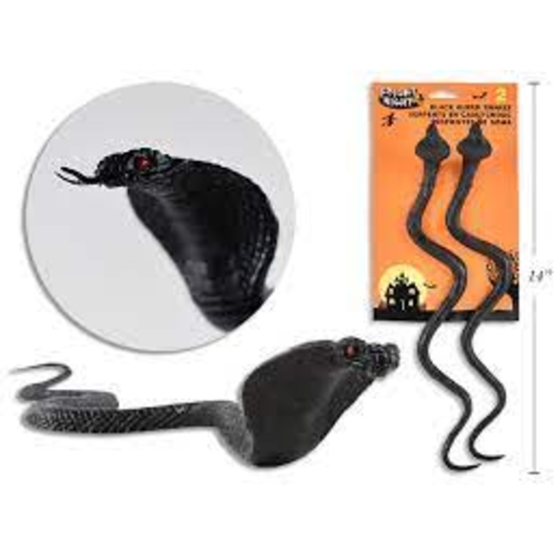 Black Rubber Snakes