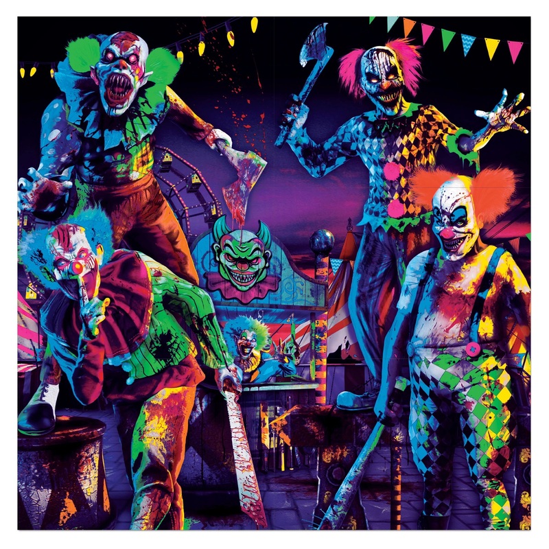 Creepy Carnival Backdrop