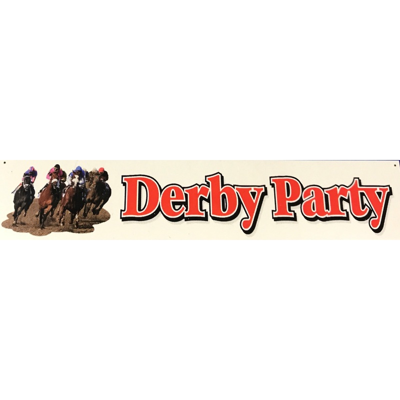 DERBY PARTY BANNER