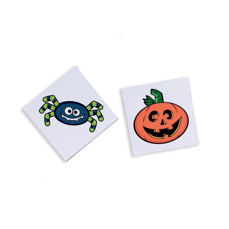 HALLOWEEN FRIENDLY CHARACTER TATTOOS