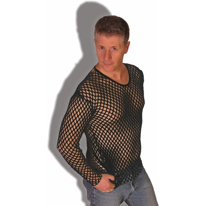 Mesh Shirt Black 80S