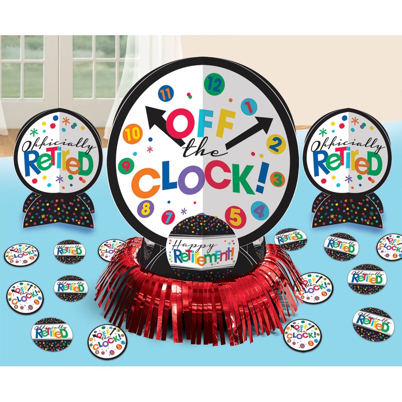RETIREMENT TABLE DECORATING KIT