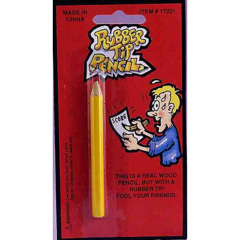 Rubber Pencil Tip Gag