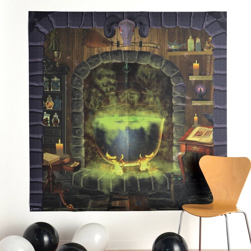 Witches Kitchen Wall Scene Setter