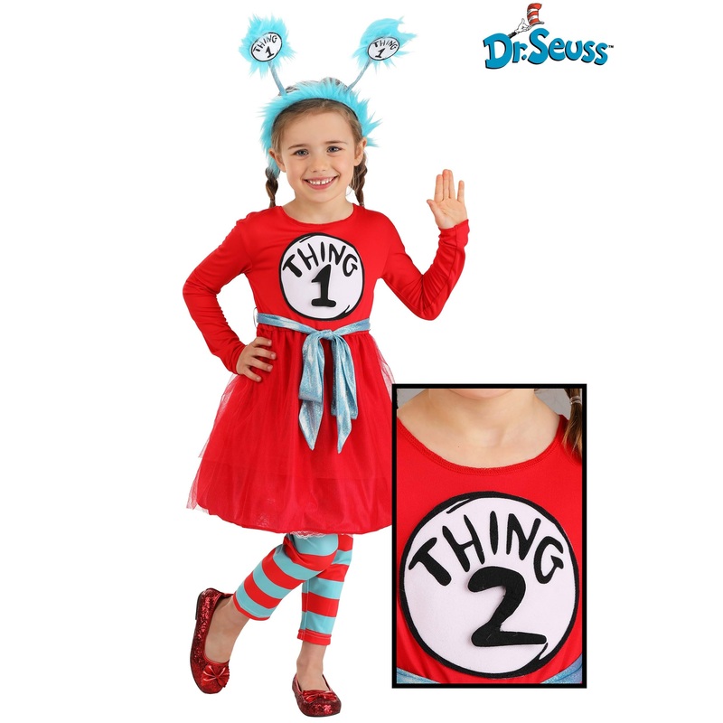 C. Thing 1& 2 Girls Extra Small