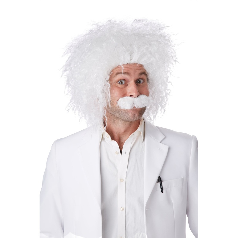 E=MC2 WIG & MOUSTACHE