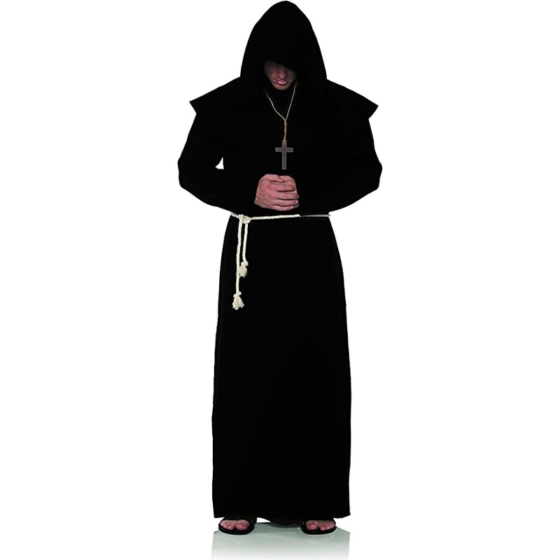 Monk Robe Black One Size