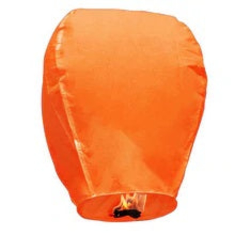 Orange Sky Lantern