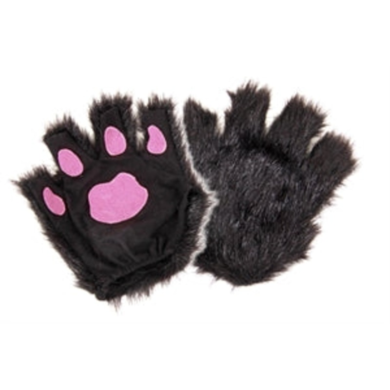 Paws Fingerless Black