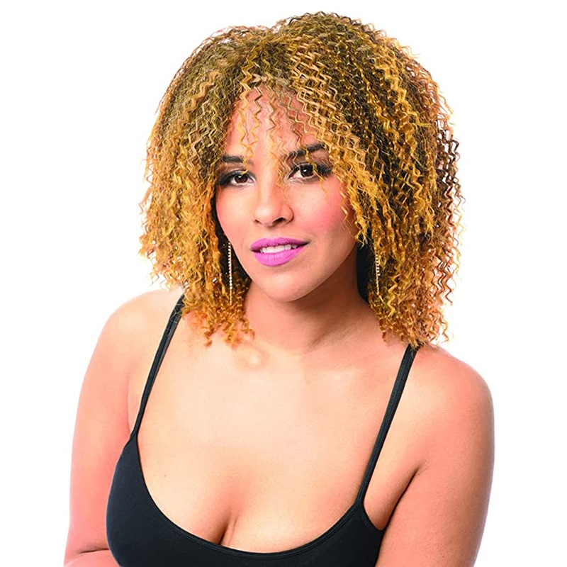 Wig Coolness Brown w/Highlights