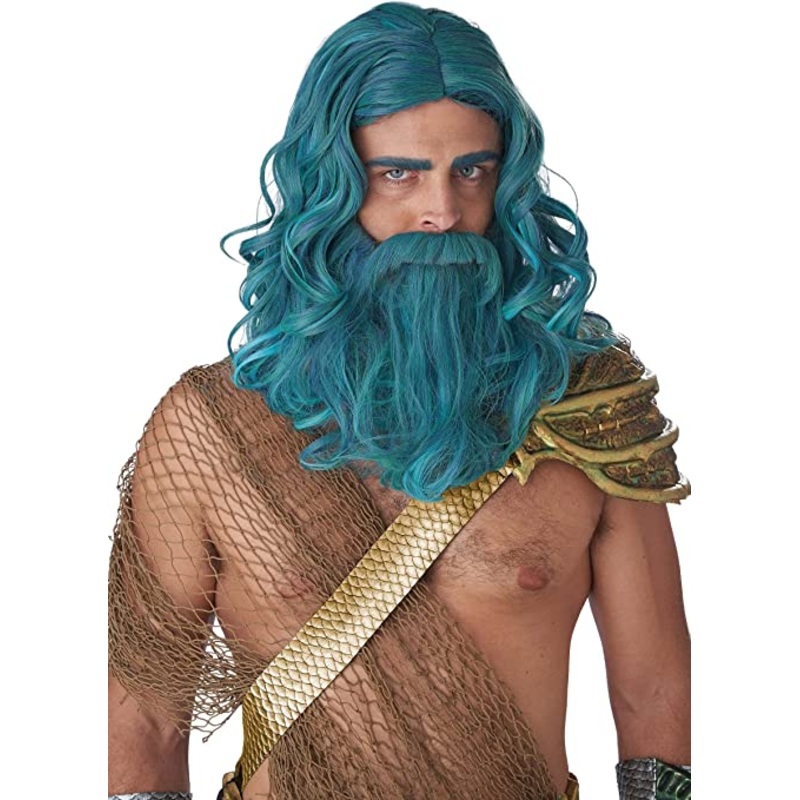 Wig Ocean King w/ Beard