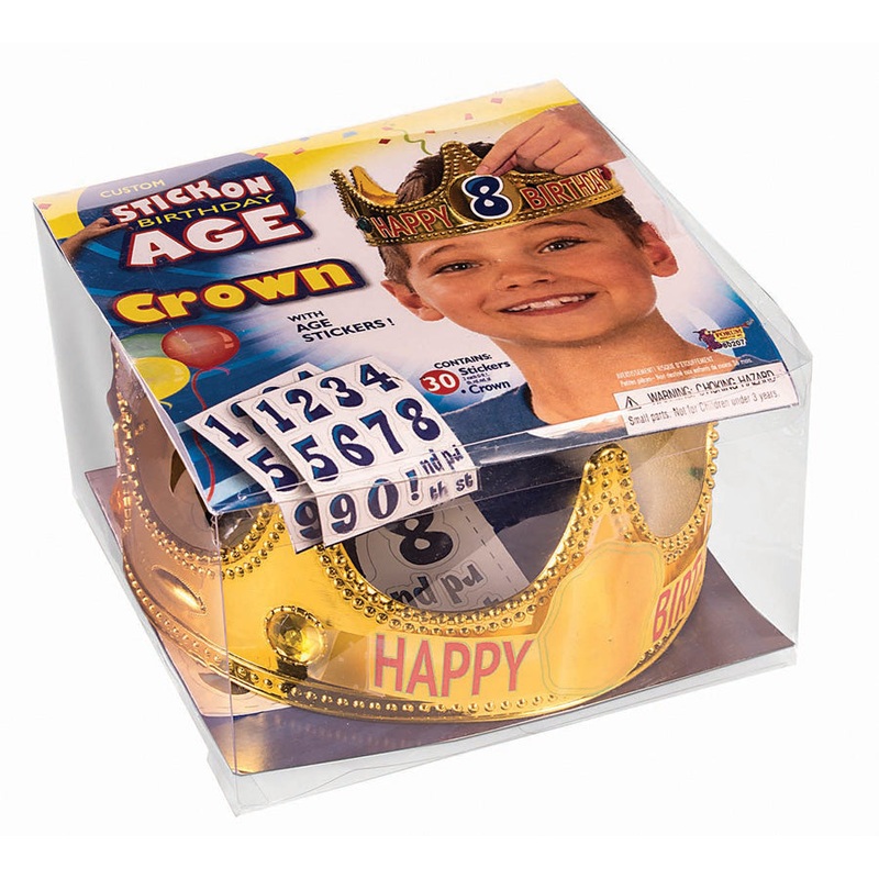 Add an Age Birthday Crown