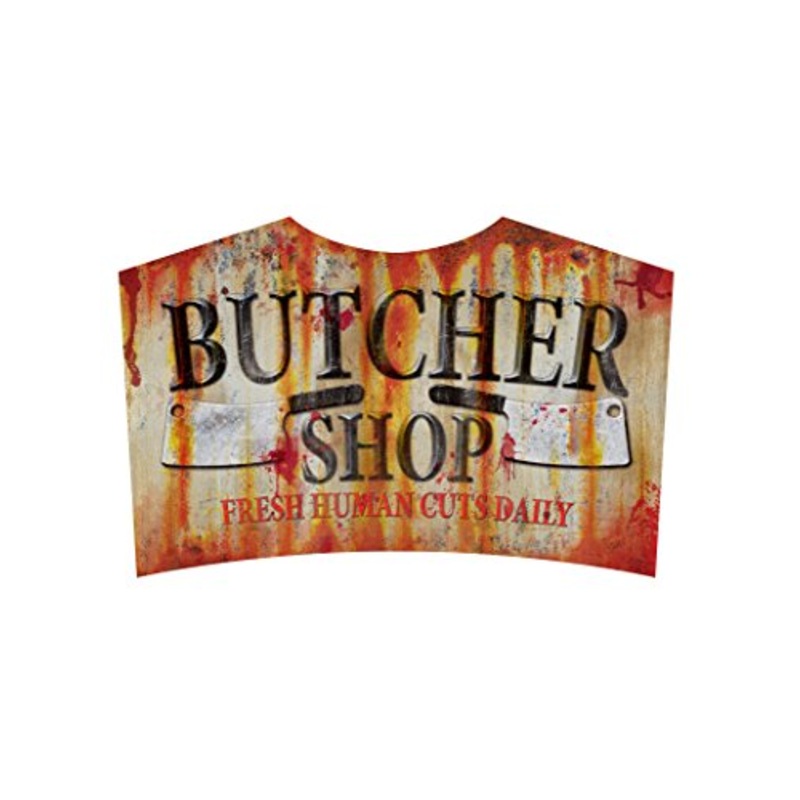 Metal Butcher Shop Sign