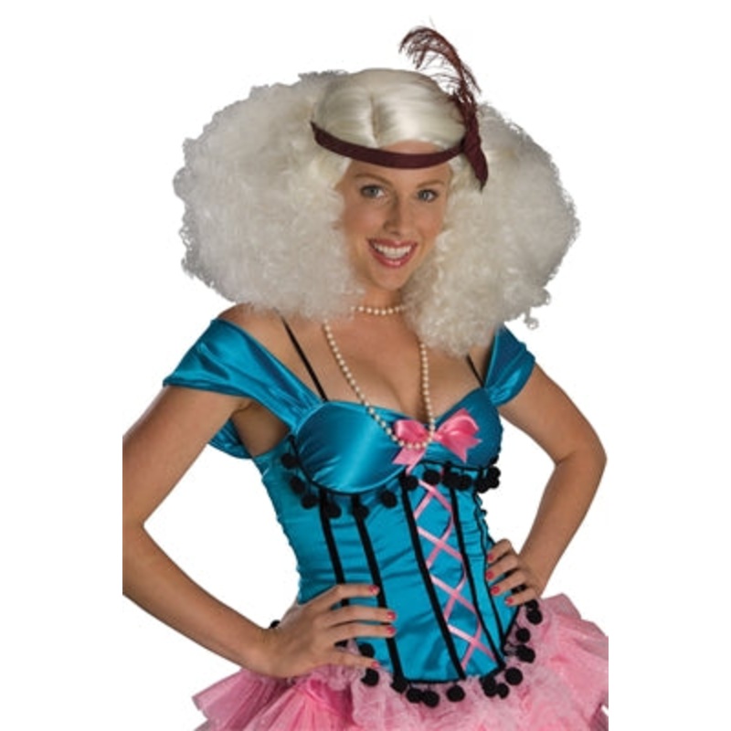 Platinum Burlesque Wig