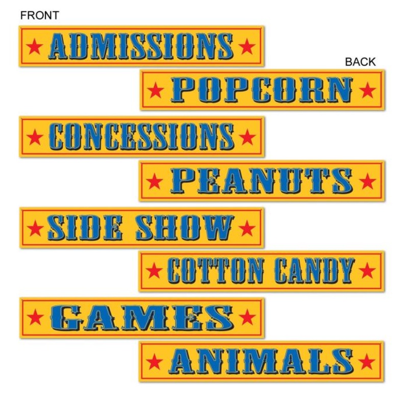 Signs Circus