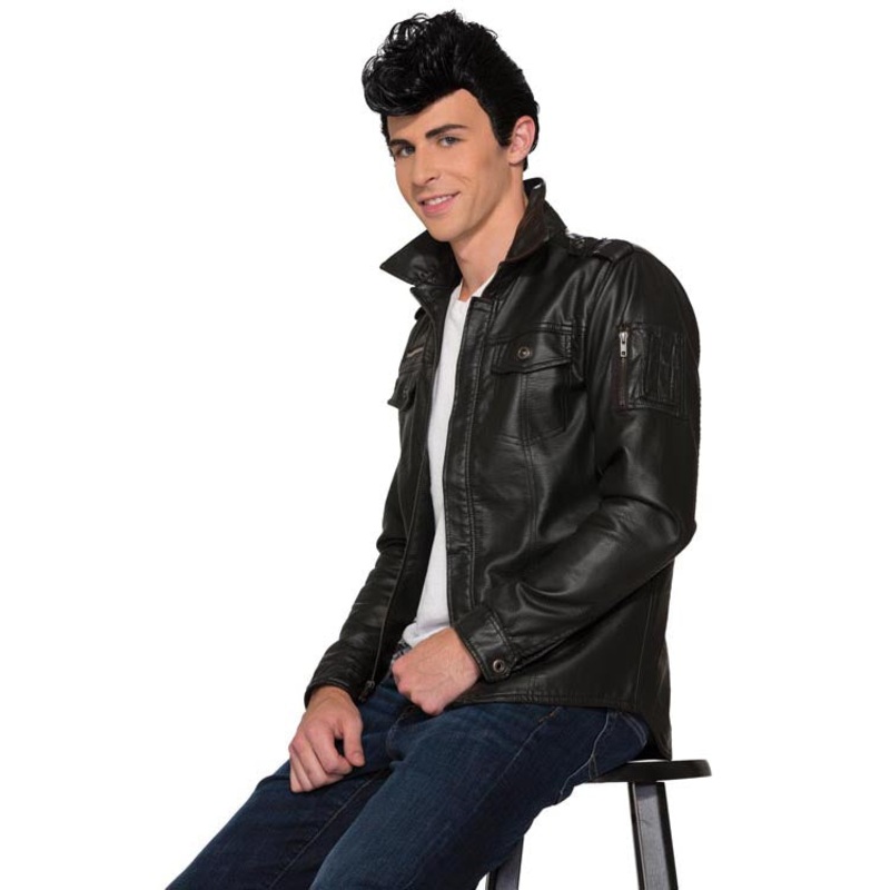Wig Greaser 1950S Black