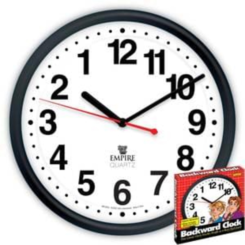 Backwards Clock