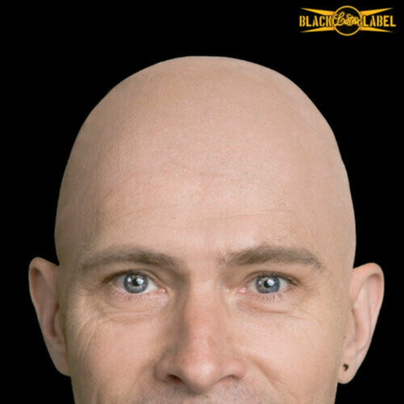 Bald cap Blush Pink Black Label